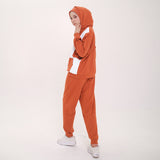 Dizy Hoodie Set Terracota