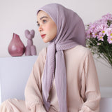 Geya Pleats Square (Segiempat Plisket) Tea Rose