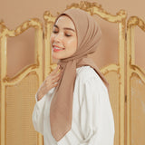 Embroidery Signature Square Nude