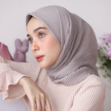 Geya Pleats Square (Segiempat Plisket) Taupe