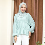 Kenura Blouse Green Pastel