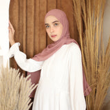 Mima Shawl Dark Dusty Pink