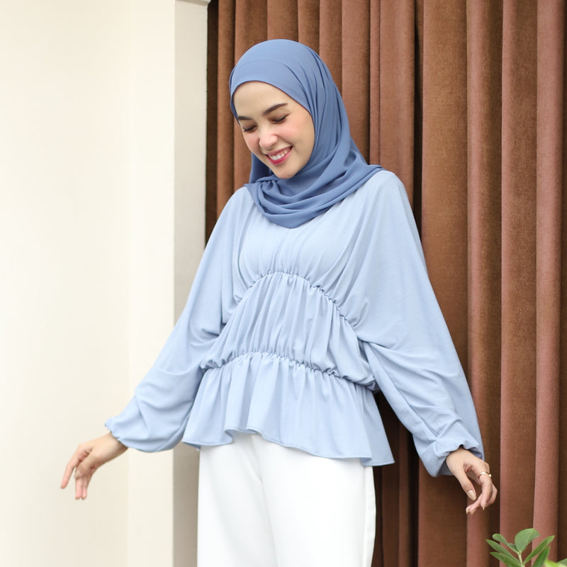 Kenura Blouse Baby Blue