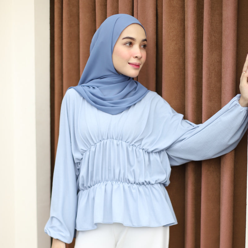 Kenura Blouse Baby Blue