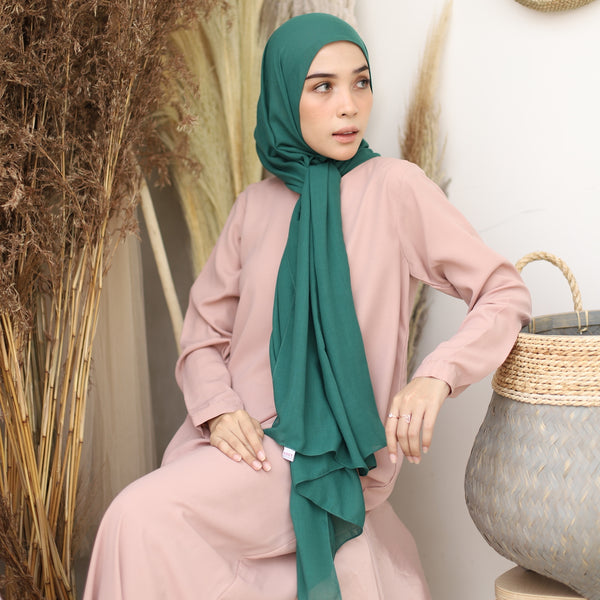 Mima Shawl Green Bottle