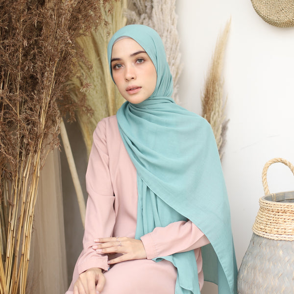 Mima Shawl Green Tosca