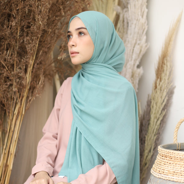 Mima Shawl Green Tosca