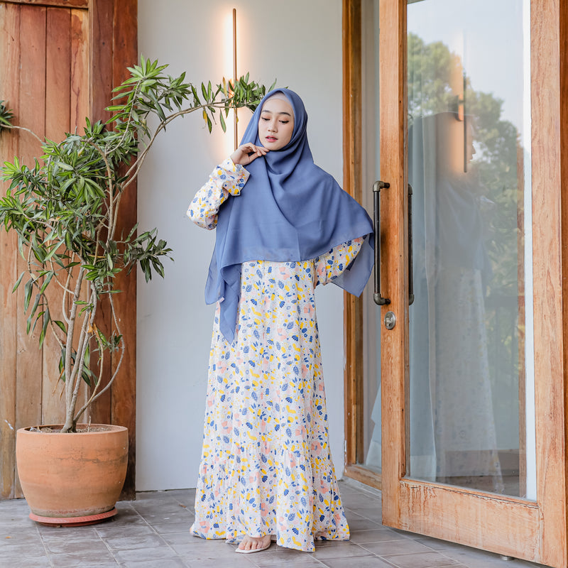 Homey Dress (Gamis Syari Wanita) Summer Flower