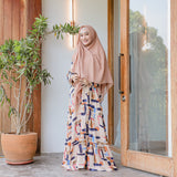 Homey Dress (Gamis Syari Wanita) Nude Paint