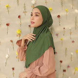 Lana Instan (Hijab Instan Rayon) Army