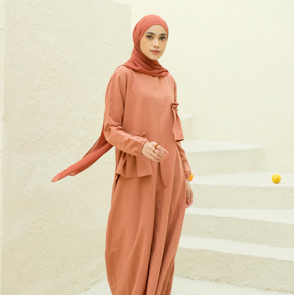 Rooma Dress Terracota