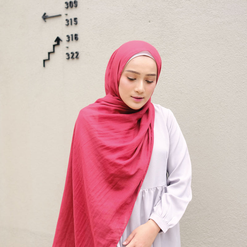 Lesaa Shawl Maroon