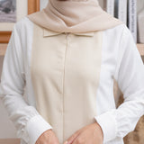 Namira Dress Vanilla Latte Size L