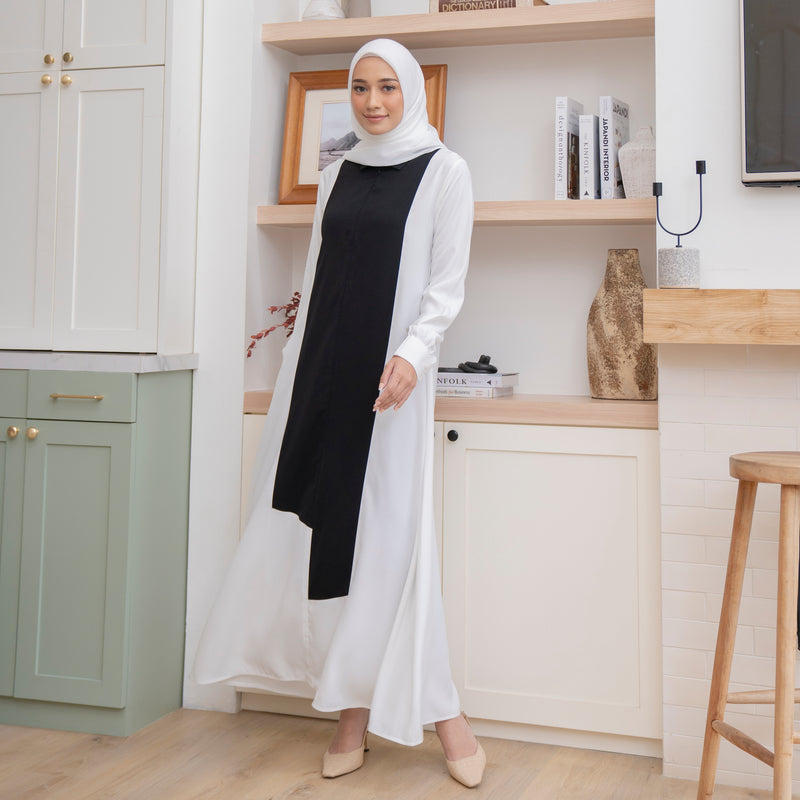 Namira Dress Snow Black Size L