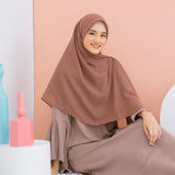 Mima Square Syari (Hijab Segiempat Syari) Brownie