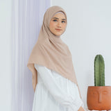 Detaa Square Syari (Hijab Segiempat Syari) Wheat