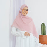 Mima Square Syari (Hijab Segiempat Syari) Mauve Glow