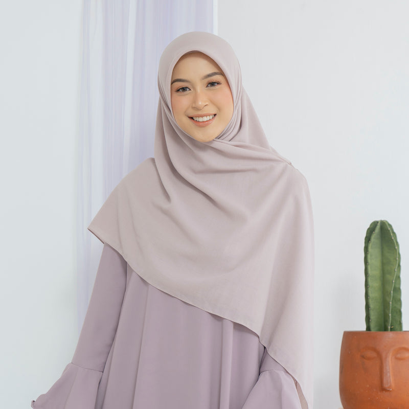 Detaa Square Syari (Hijab Segiempat Syari) Peony