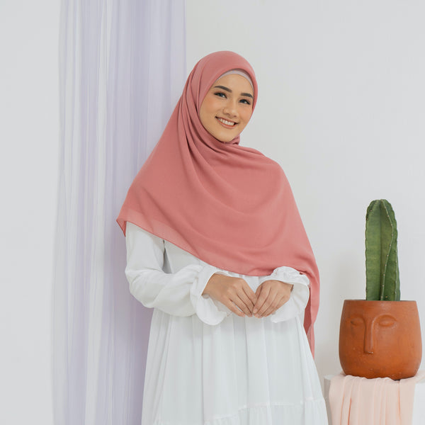 Mima Square Syari (Hijab Segiempat Syari) Old Tan