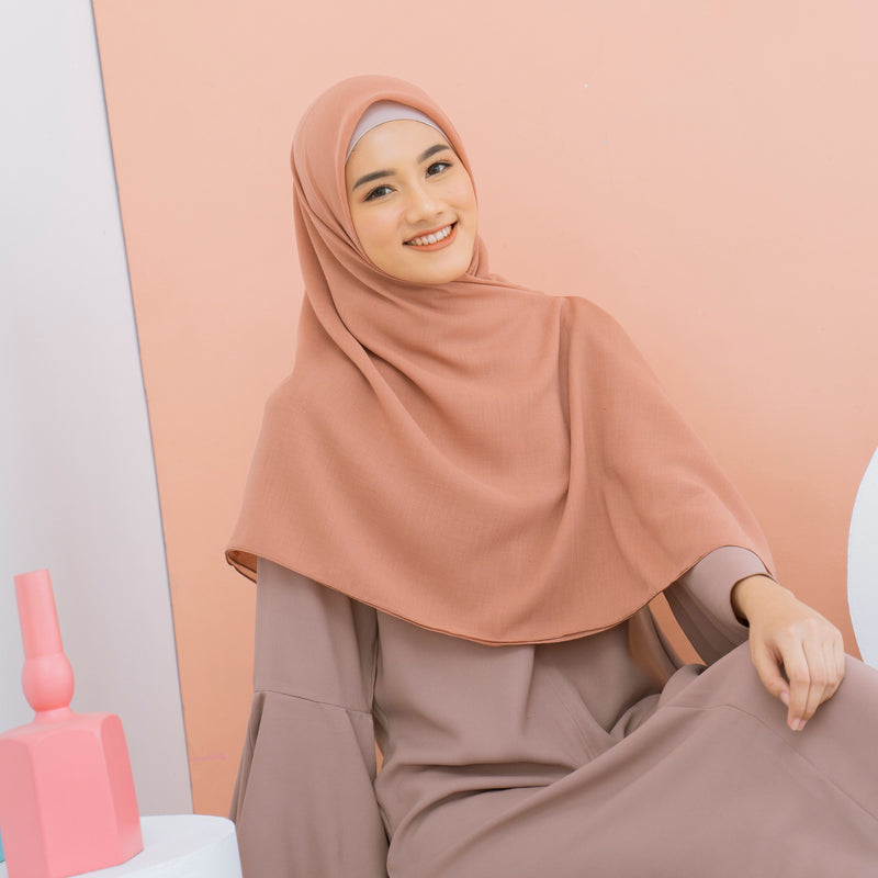 Mima Square Syari (Hijab Segiempat Syari) Wheat