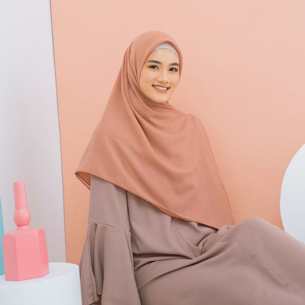 Mima Square Syari (Hijab Segiempat Syari) Wheat