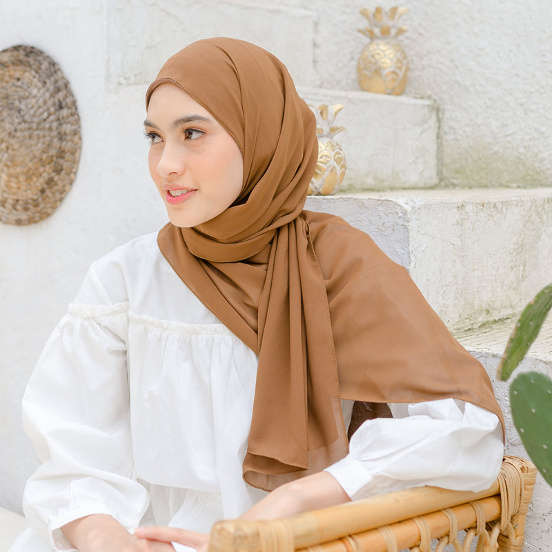 Bawal Inner Shawl Hazelnut