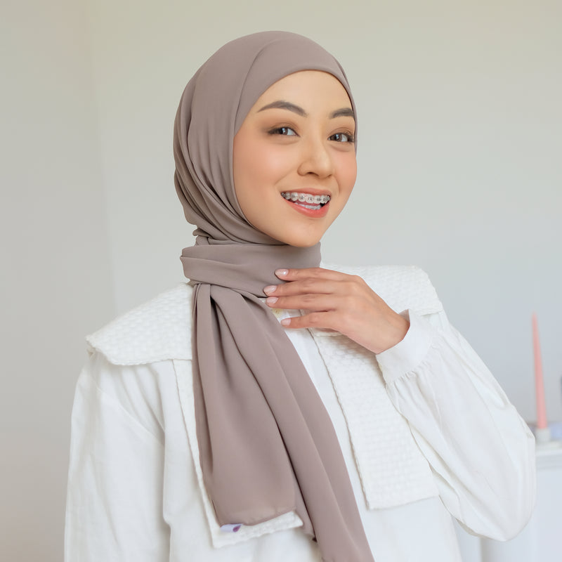 Bawal Inner Shawl Dark Grey