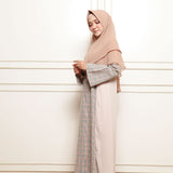 Medi Dress (Gamis Syari Wanita) Nude