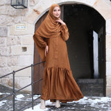 Zaira Dress Brown Sugar