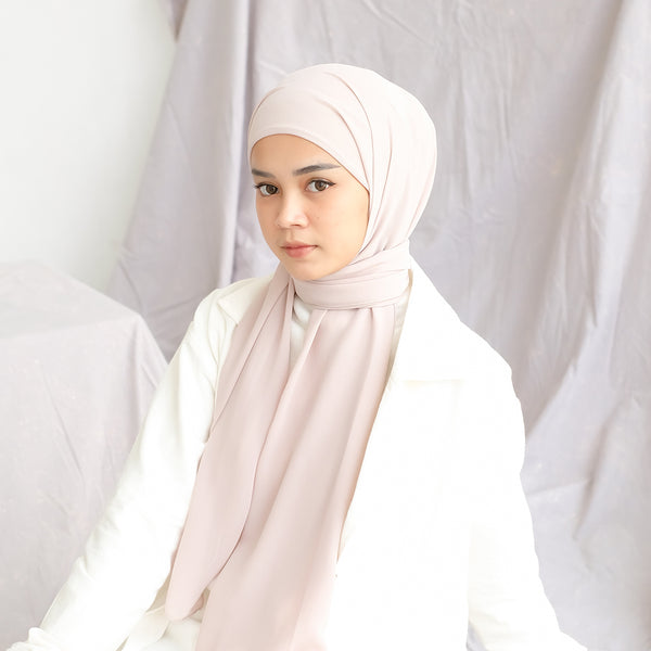 Bawal Inner Shawl Nude Cream