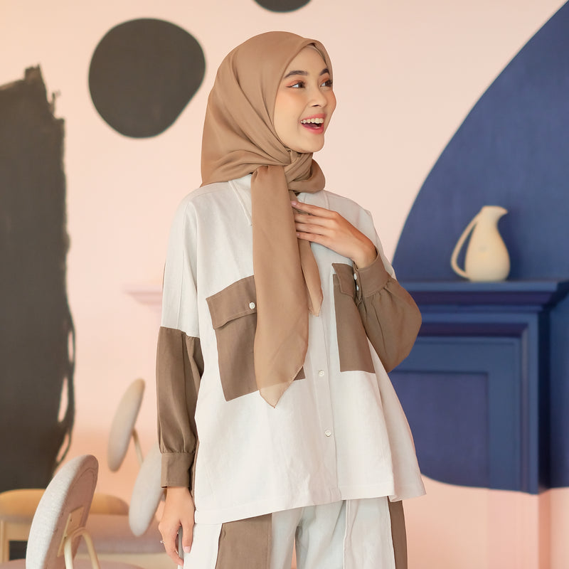 Hooja Shirt Creamy Latte