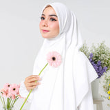 Detaa Square Syari (Hijab Segiempat Syari) Broken White