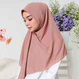 Detaa Square Syari (Hijab Segiempat Syari) Old Tan