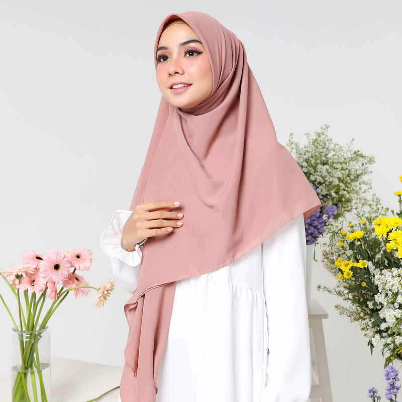 Detaa Square Syari (Hijab Segiempat Syari) Old Tan