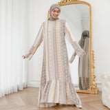 Elnora Dress Autumn Latte