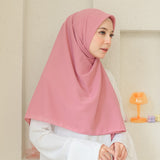 Detaa Square Syari (Hijab Segiempat Syari) Rose