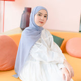 Araa Shawl Soft Blue Grey