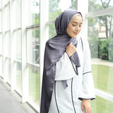 Silky Shawl Dark Grey