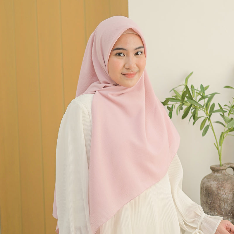 Kash Square Syari Soft Pink