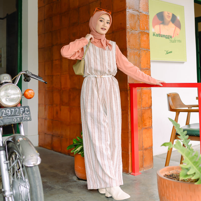Yumi Jumpsuit Peach
