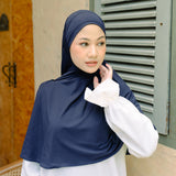 Vela Oval Instan Navy