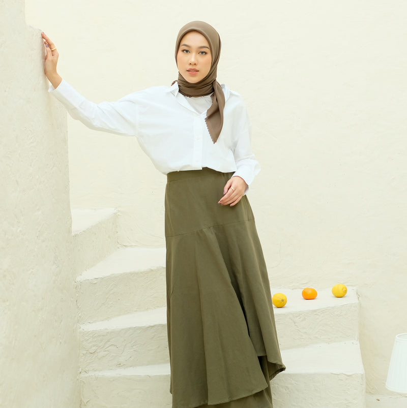 Aera Skirt Army