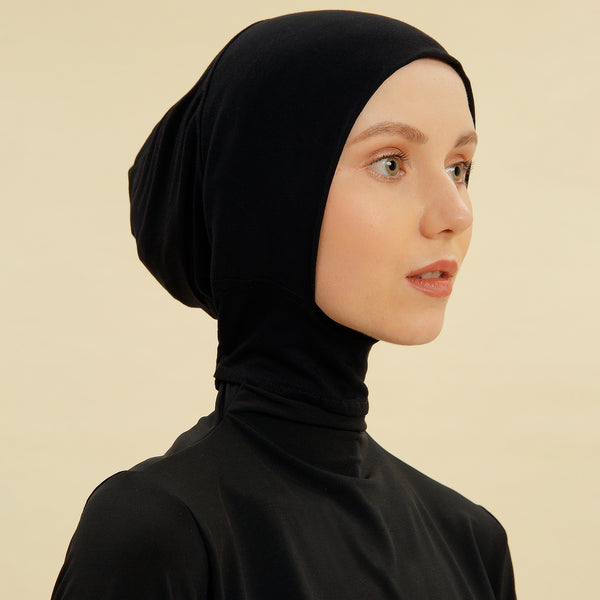 Inner Neck Kerut Black