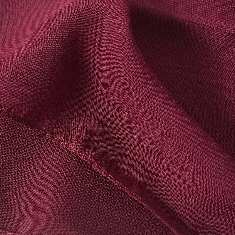 Polly Cotton Burgundy