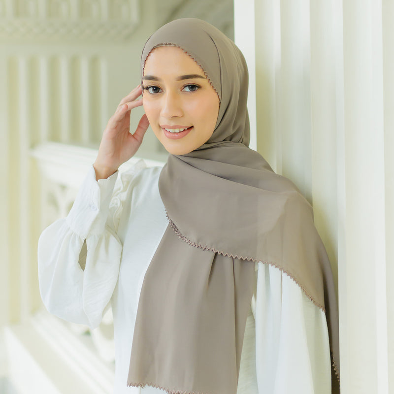 Ziza Shawl Dark Grey