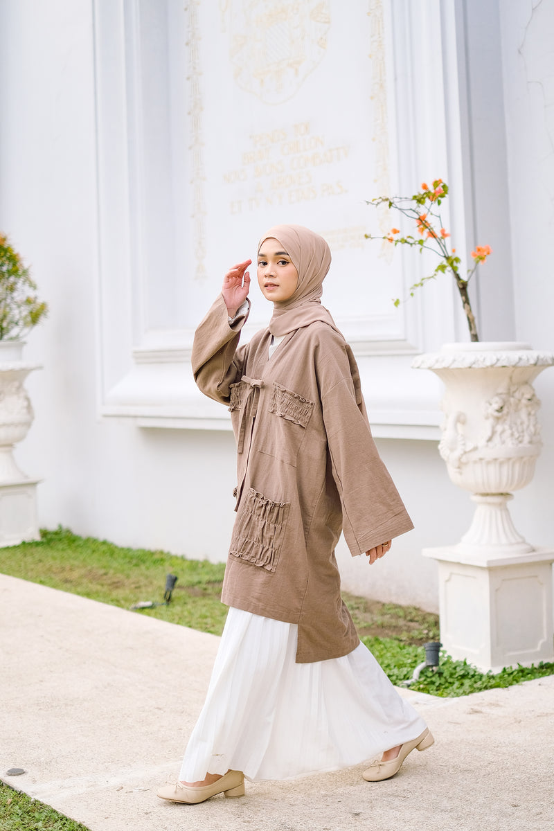 Zyre Outer Soft Brown (Outer Cotton Linen)