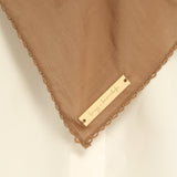 Embroidery Signature Square Nude