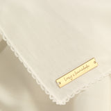 Embroidery Signature Square White