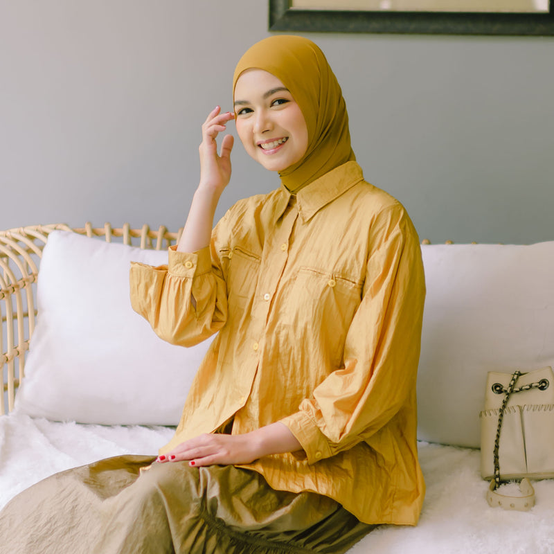 Phara Shirt Gold Mustard