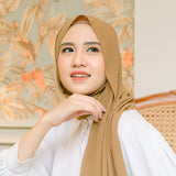 Bawal Shawl (Pashmina Ceruti Babydoll) Hazelnut